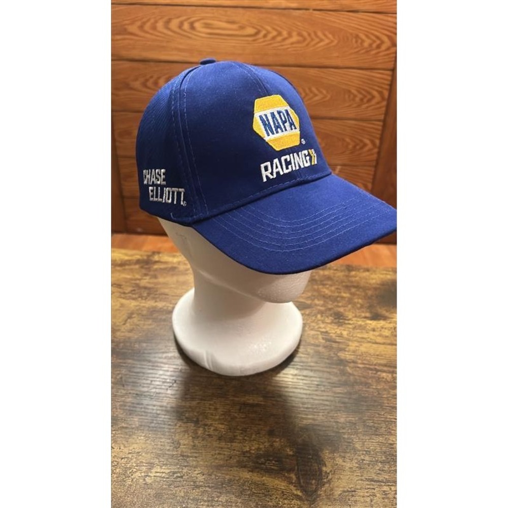 Chase Elliott NAPA Racing Hat Blue NASCAR Number 9 Adjustable Baseball Cap
